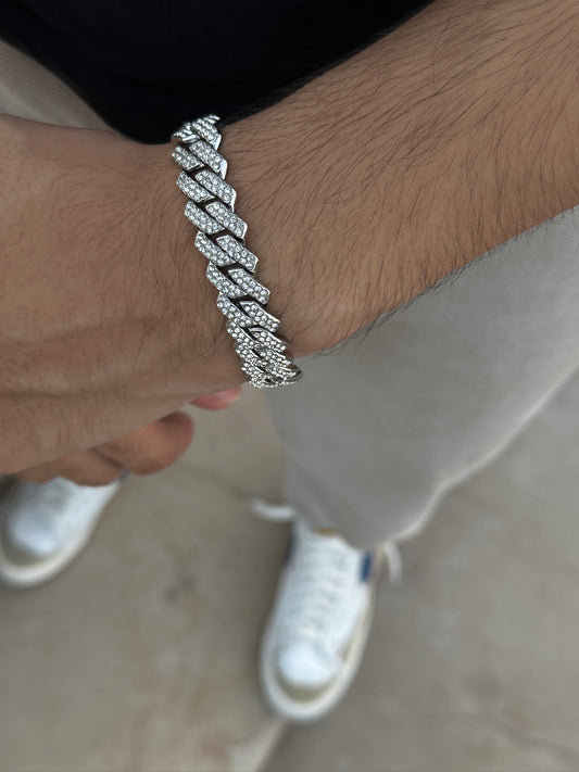 Prong Iced Out Bracelet